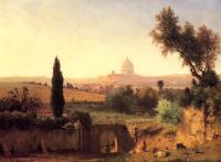 George Inness - St Peter's Rome